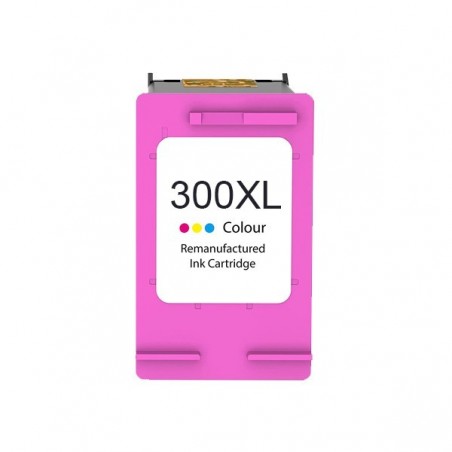 Cartuccia d'inchiostro rigenerata a colori HP 300XL - Sostituisce CC644EE/CC643EE