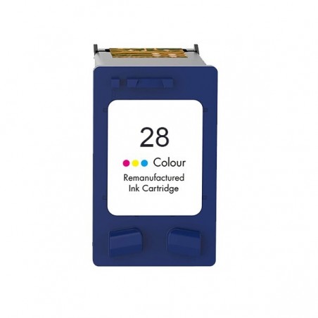 Cartuccia d'inchiostro HP 28 colori rigenerata - Sostituisce C8728AE