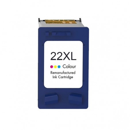 Cartuccia d'inchiostro rigenerata a colori HP 22XL - Sostituisce C9352AE/C9352CE