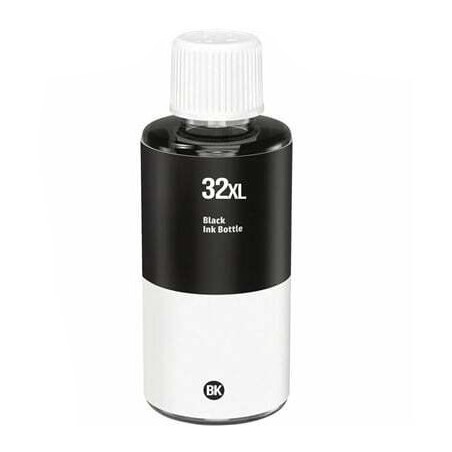 HP 32XL Nero generico pigmentato bottiglia di inchiostro