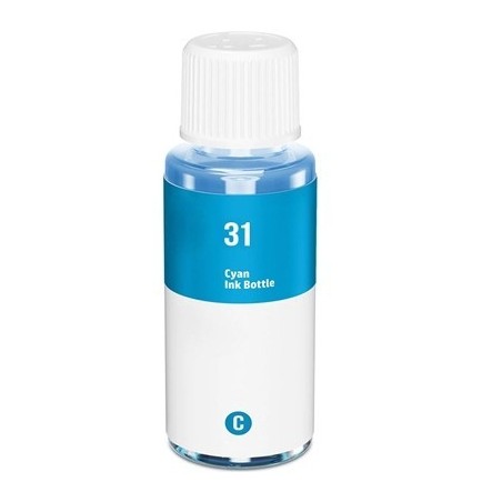 HP 31 Ciano generico bottiglia di inchiostro